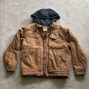 Men’s flannel lined winter coat